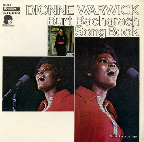 WARWICK, DIONNE burt bacharach song book UPS-58-S