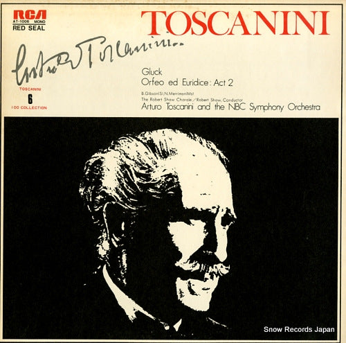 TOSCANINI, ARTURO gluck; orfeo ed euridice: act 2 AT-1006