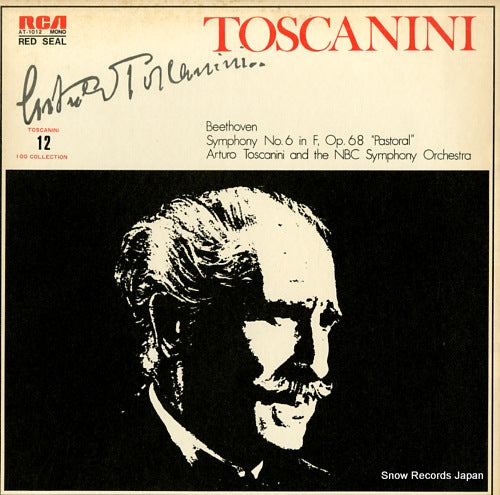 TOSCANINI, ARTURO beethoven; symphony no.6 in f, op.68 "pastoral" AT-1012