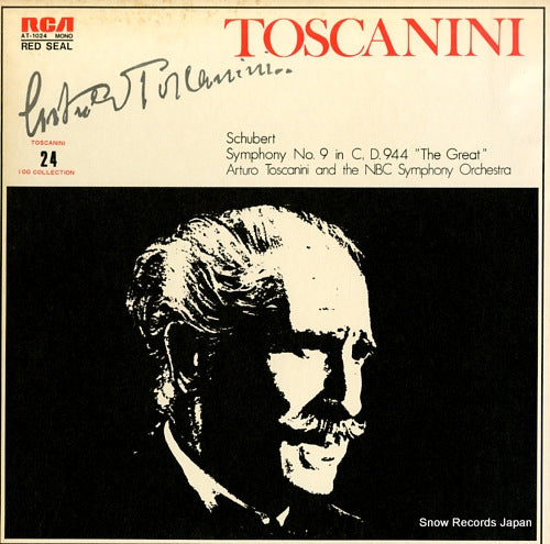 TOSCANINI, ARTURO schubert; symphony no.9 in c, d.944 "the great" AT-1024