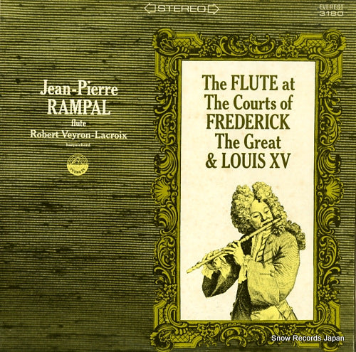 RAMPAL, JEAN-PIERRE the flute at the courts of frederick EVEREST3180