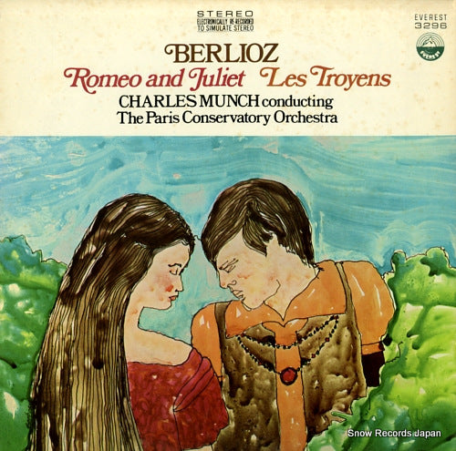MUNCH, CHARLES berlioz; romeo and juliet EVEREST3296