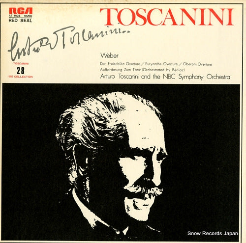 TOSCANINI, ARTURO weber; der feischutz: overture AT-1028