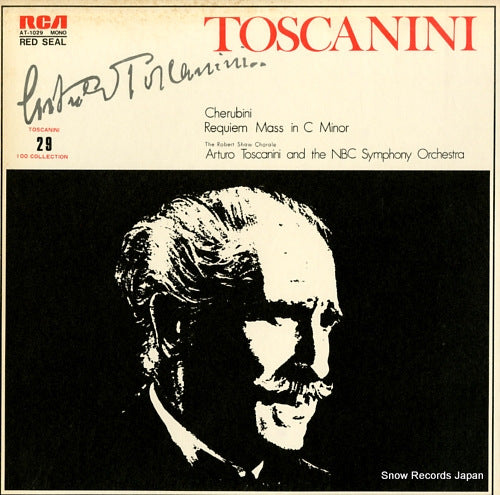 TOSCANINI, ARTURO cherubini; requiem mass in c minor AT-1029