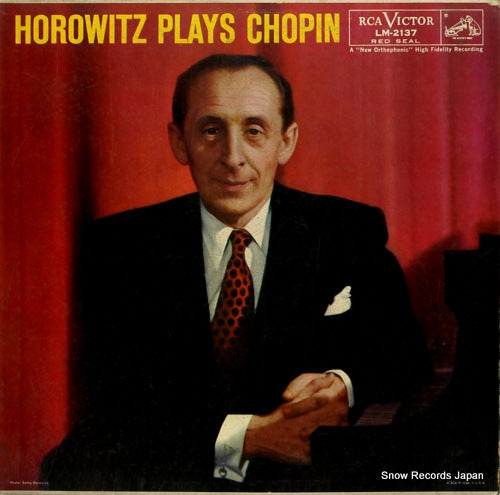 HOROWITZ, VLADIMIR horowitz plays chopin LM-2137