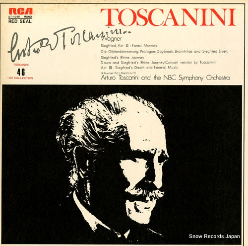 TOSCANINI, ARTURO wagner; siegfried, act ii: forest murmurs, +more AT-1046