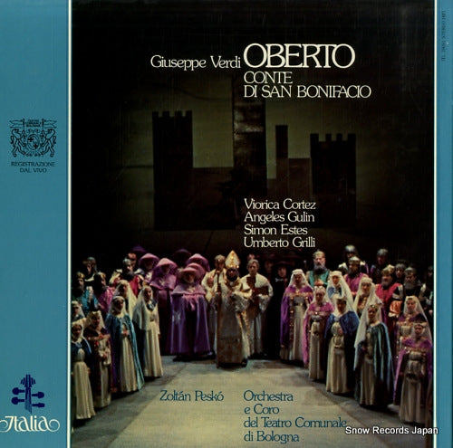 PESKO, ZOLTAN verdi; oberto, conte di san bonifacio ITL70001