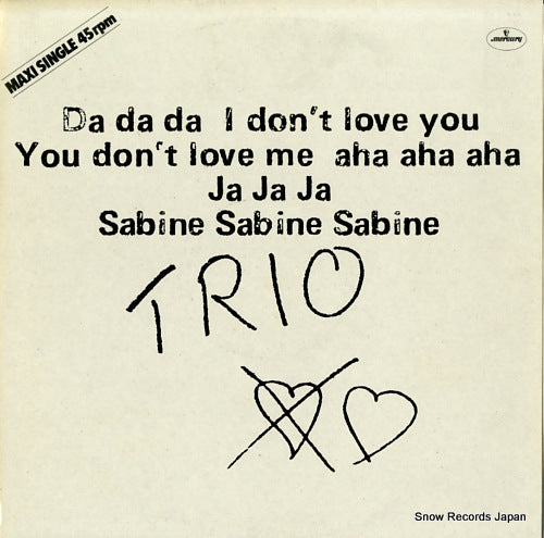 TRIO da da da i don't love you 6400579