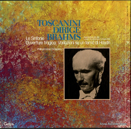 TOSCANINI, ARTURO toscanini dirige brahms LO511