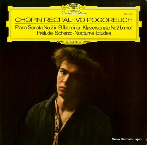 POGORELICH, IVO chopin; recital/piano sonata no.2 in b flat minor 2531346
