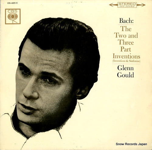 GOULD, GLENN bach; the two and three part inventions OS-425-C