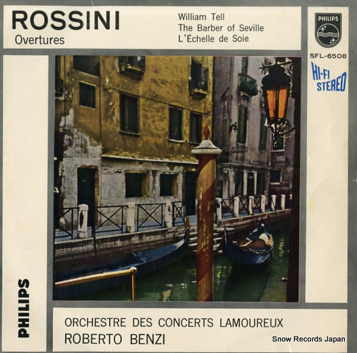 BENZI, ROBERTO rossini overtures SFL-6508