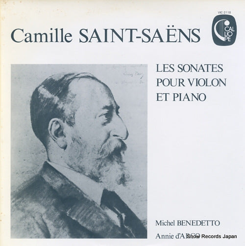 BENEDETTO, MICHEL saint-saens; les sonate pour violon et piano VIC-2118