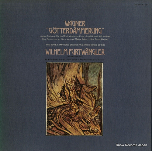FURTWANGLER, WILHELM wagner; "gotterdammerung" AB-9614-18