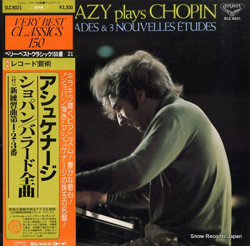 ASHKENAZY, VLADIMIR plays chopin SLC8021