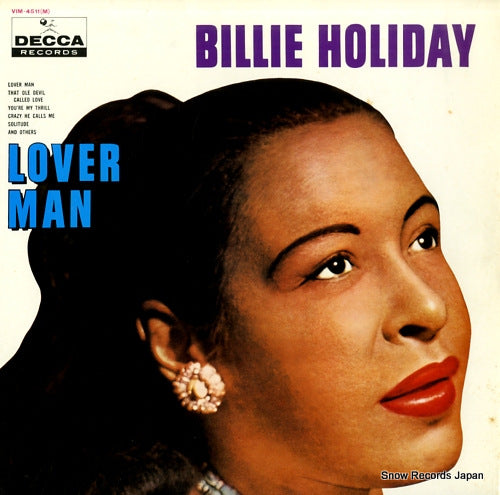 HOLIDAY, BILLIE lover man VIM-4511(M)