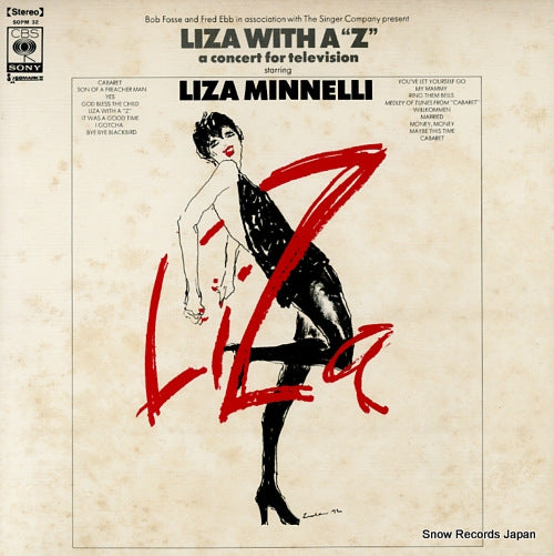 MINNELLI, LIZA liza with a z SOPM32