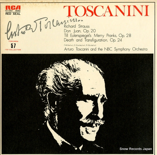 TOSCANINI, ARTURO strauss; don juan, op.20, +more AT-1057