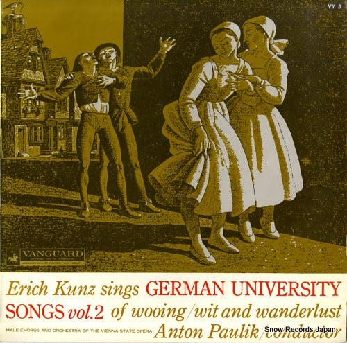 KUNZ, ERICH sings german university songs vol.2 VY5