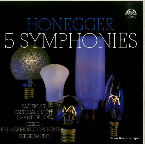 BAUDO, SERGE hongger; 5 symphonies 1101741/3