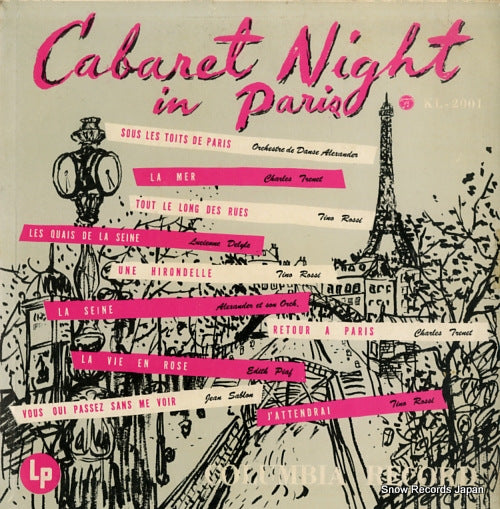 V/A cabaret night in paris KL-2001