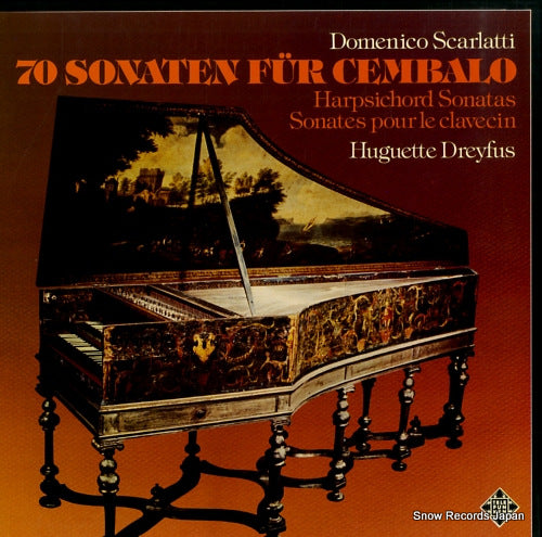 DREYFUS, HUGUETTE scarlatti; 70 sonaten fur cembalo 6.35086