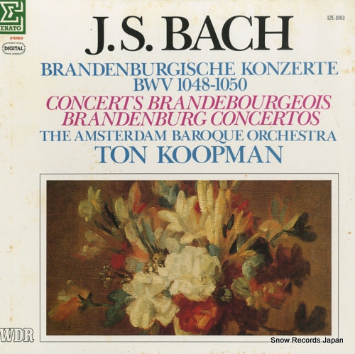 KOOPMAN, TON bach; brandenburg concertos bwv 1048-1050 12E-1003