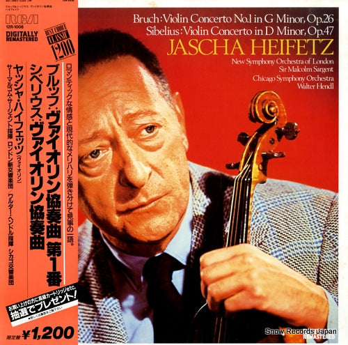 HEIFETZ, JASCHA bruch; violin concerto no.1 in g minor,op.26 12R-1008