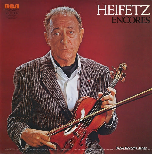 HEIFETZ, JASCHA encores 12R-1027