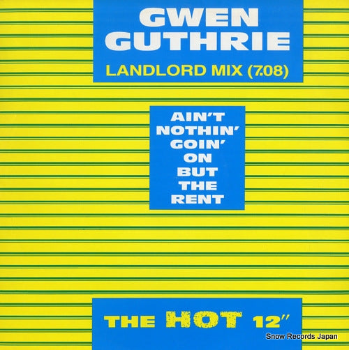GUTHRIE, GWEN ain't nothin' goin' on but the rent POSPA807