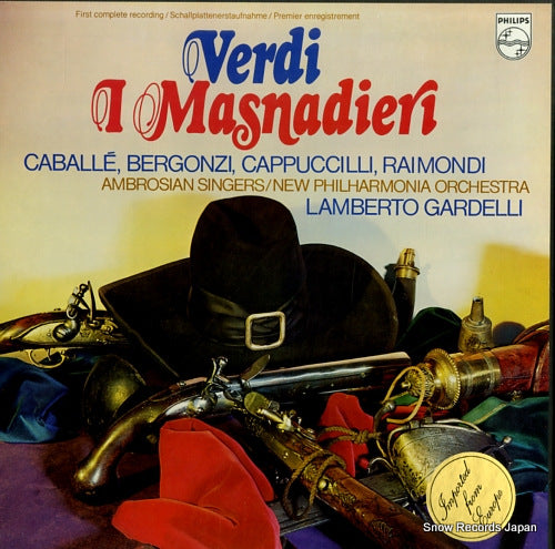 GARDELLI, LAMBERTO verdi; i masnadieri 6703064