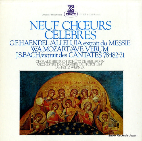 WERNER, FRITZ neuf chceurs celebres REL1029