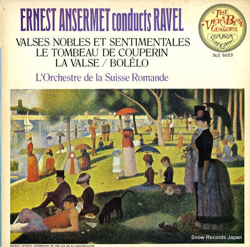 ANSERMET, ERNEST ernest ansermet conducts ravel SLC6023
