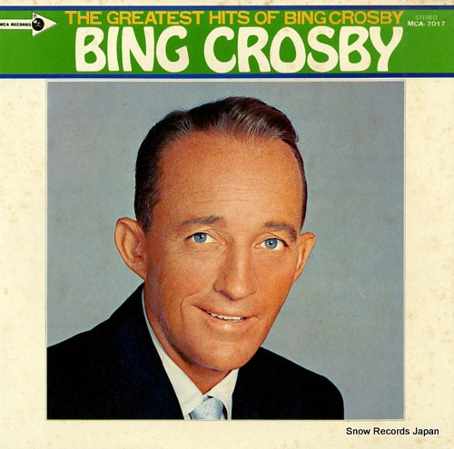 CROSBY, BING the greatest hits of bing crosby MCA-7017