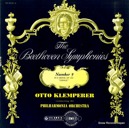 KLEMPERER, OTTO beethoven; symphony no.9 "choral" OS-3078-9