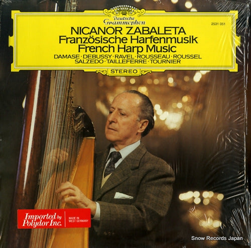 ZABALETA, NICANOR french harp music 2531051