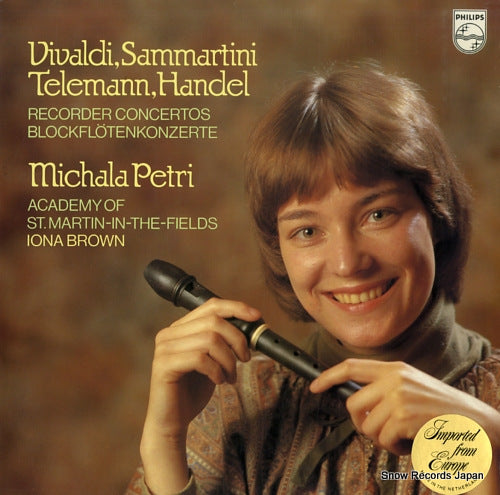 PETRI, MICHALA vivaldi, sammartini, telemann, handel 9500714