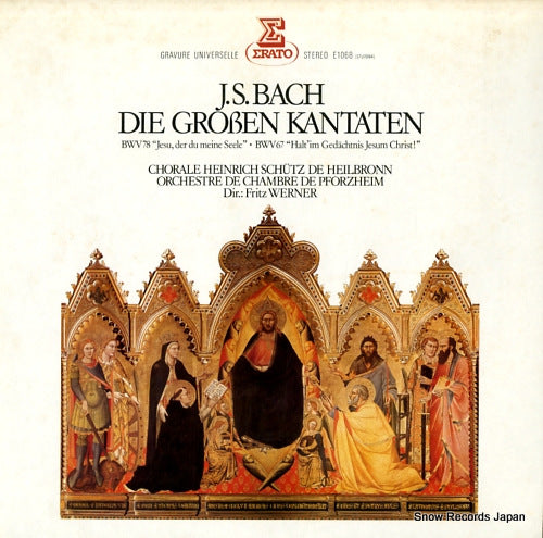 WERNER, FRITZ bach; die groben kantaten E1068
