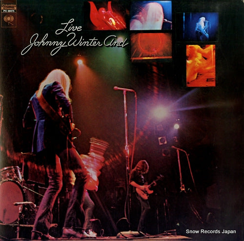 WINTER, JOHNNY live / johnny winter and PC30475