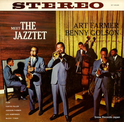 FARMER, ART, AND BENNY GOLSON meet the jazztet BT-8048