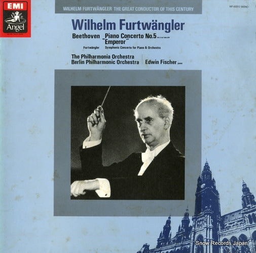 FURTWANGLER, WILHELM beethoven; piano concerto no.5 "emperor" WF-60013