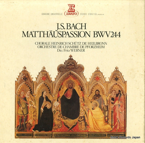 WERNER, FRITZ bach; matthauspassion bwv244 E-1052