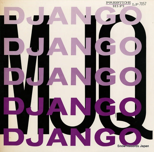 MODERN JAZZ QUARTET, THE django SMJ-6502(M)