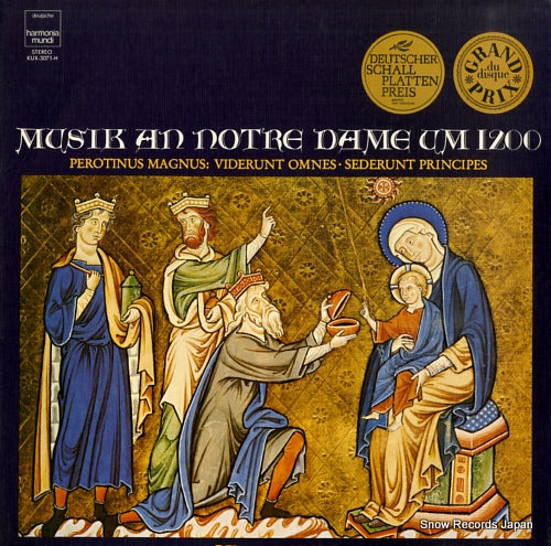 DELLER-CONSORT musik an notre dame in paris um 1200 KUX-3071-H