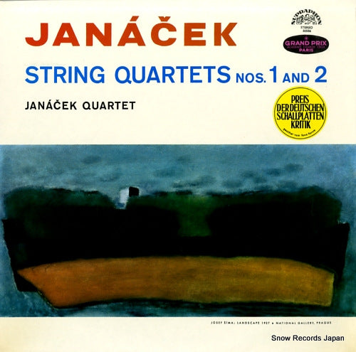 JANACEK QUARTET janacek; string quartets nos.1 and 2 50556/SUAST50556
