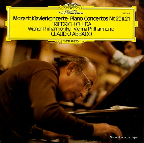 GULDA, FRIEDRICH mozart; piano concertos nr.20 & 21 2530548
