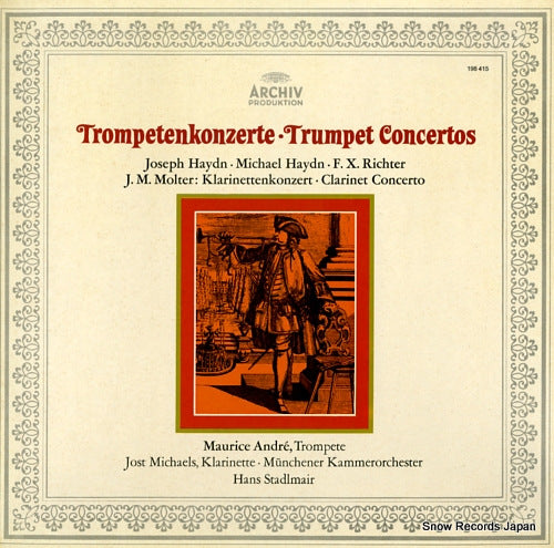 STADLMAIR, HANS j.haydn/m.haydn/richter; trompetenkonzerte 198415