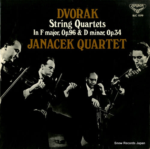 JANACEK QUARTET dvorak; string quartets SLC1359