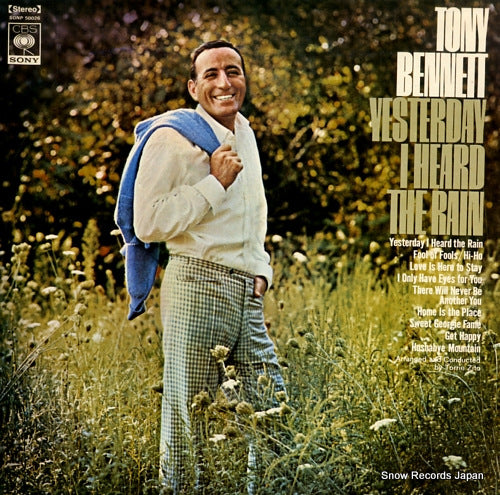 BENNETT, TONY yesterday i heard the rain SONP50026