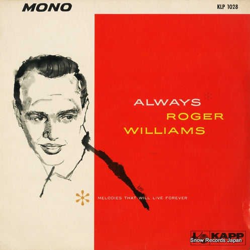 WILLIAMS, ROGER always roger williams KLP1028